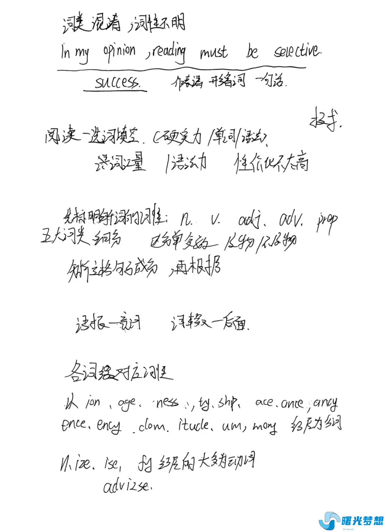 四级考试导学的配图2 - 曙光梦想-大学学习版